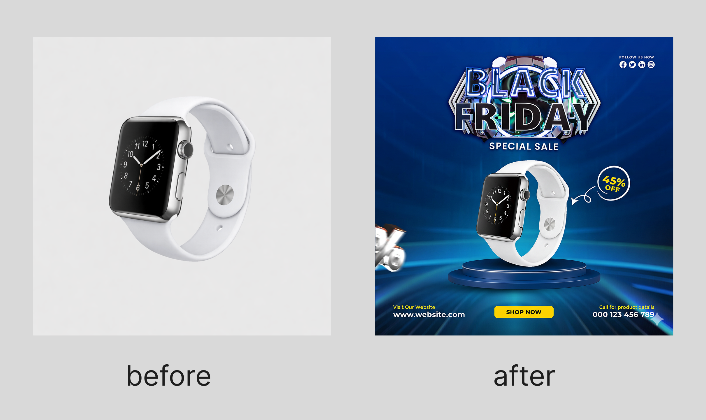 Smart Watch Ad Transformation